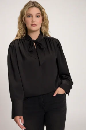 Blusa con fiocco