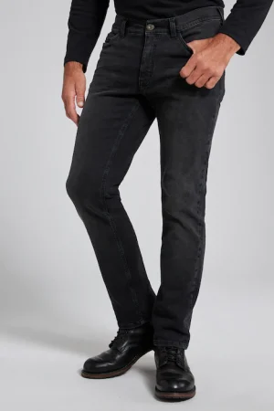Jeans a 5 tasche taglio dritto